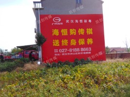 舟山墙体广告影响褪色的因素