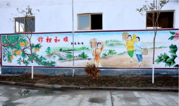 舟山乡镇文化墙 乡风文明焕发新活力