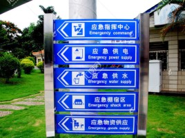 舟山标识导向系统设计需要掌握的四大元素
