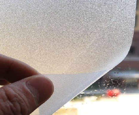 舟山玻璃门外面粘广告用什么材料好？